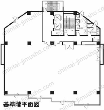 いちご立川ビル2階の間取図