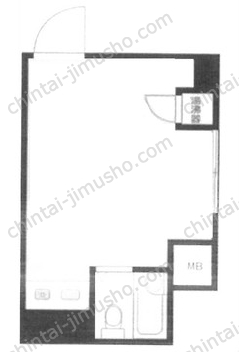 日興パレスビル渋谷の間取図