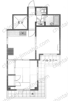 ADAMAS7階の間取図
