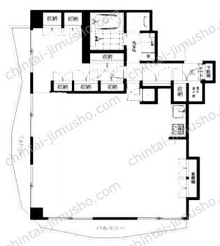 セザール目黒6Fの間取図