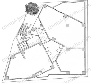AREAM2階の間取図