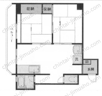 メゾンブラン田端の間取図