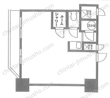 豊榮アルベルゴ上野の間取図