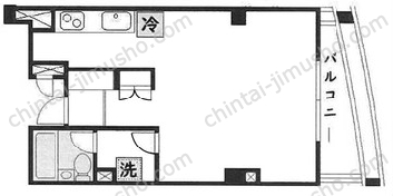 ISM／イズム2階の間取図