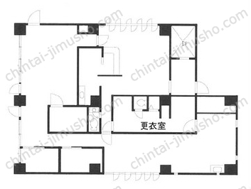 ヴァルス山下町ビルの間取図