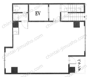 クリエイトビル4Fの間取図