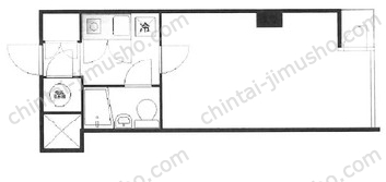 ノア道玄坂の間取図