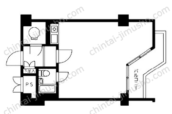 ライオンズプラザ調布4階の間取図