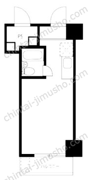 東池袋パレスの間取図