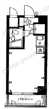 日興パレス横浜の間取図