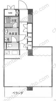 大久保センタービルの間取図
