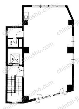 ナインティ・テヅカ3Fの間取図
