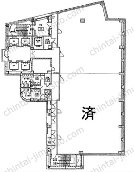 芝2丁目ビルの間取図