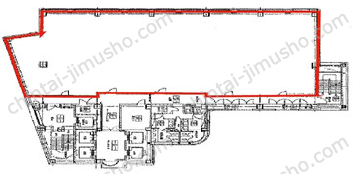 芝2丁目ビル9Fの間取図