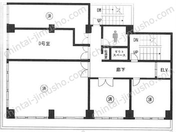 東都水ビルの間取図