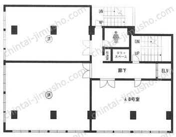 東都水ビルの間取図