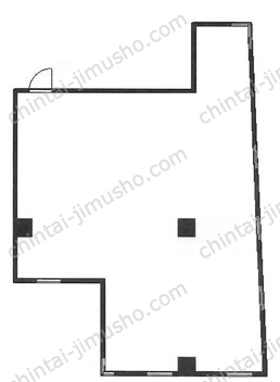 第五安藤ビル2階の間取図