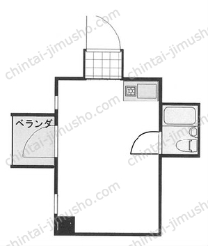 ダイヤハイツ千駄木の間取図