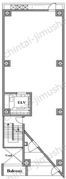 The Room 浅草2階の間取図