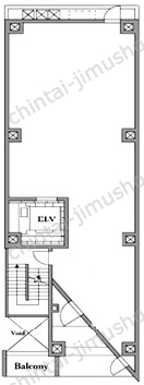 The Room 浅草3階の間取図