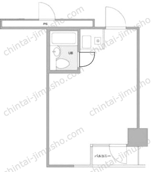 プラザ西新宿の間取図