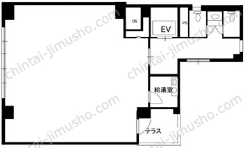 浅草橋KSビル3階の間取図