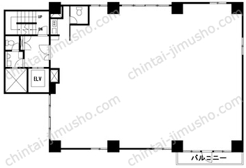 真善美ビル4階の間取図
