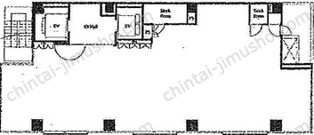 ラウンドクロス銀座2丁目4階の間取図