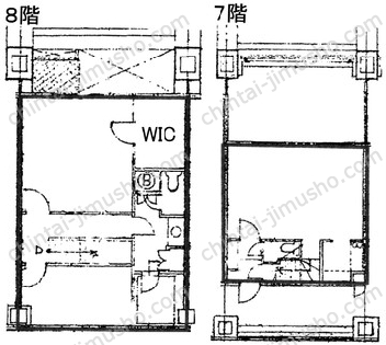 西新宿KFビルの間取図