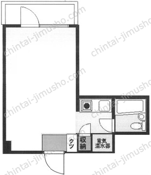 ライオンズプラザ中野4階の間取図