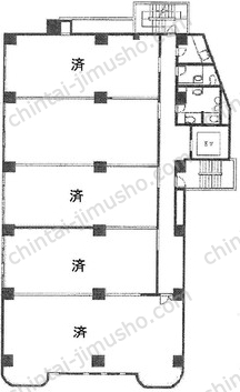 小池ビルの間取図
