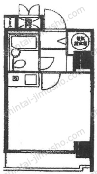 中銀第2新橋マンシオンの間取図