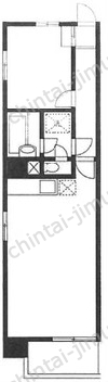 五反田シティハイツの間取図