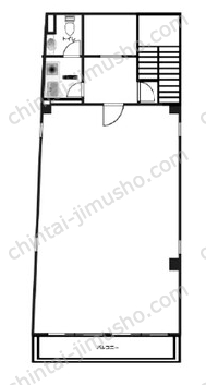 高円寺クアトロビル4階の間取図