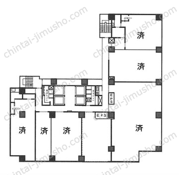 PARKWEST／パークウエストの間取図
