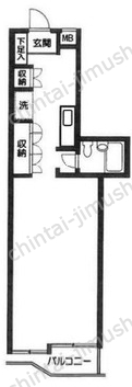 プラザ新大樹ビルの間取図