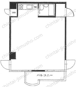 ルイマーブル乃木坂の間取図