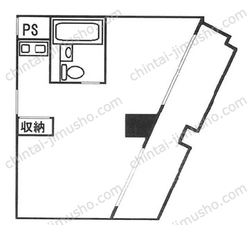 六本木ダイヤハイツの間取図
