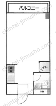 飯田橋ハイタウンの間取図