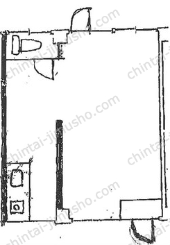萩中マンションの間取図