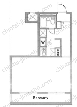 グランドメゾン新宿東の間取図
