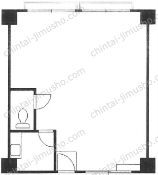 アパルトマンイトウの間取図