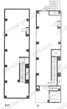 新宿CENTER COURT一括の間取図