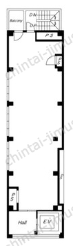 新宿CENTER COURT6階の間取図