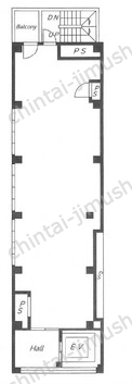 新宿CENTER COURT7階の間取図