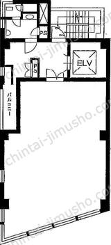 ACN秋葉原ビル5階の間取図