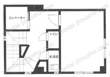 レインボービル9階の間取図
