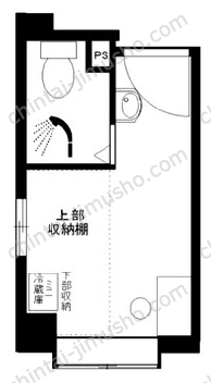 プティアムススカイツリー前1Fの間取図