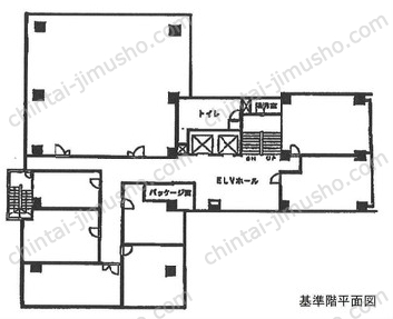 第3東ビルの間取図