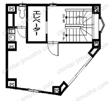 イーストワン水天宮の間取図